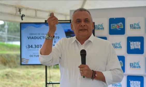 Alcalde de Armenia, José Manuel Ríos Morales, anunció que le cumplirá a los ciudadanos con la obra de valorización Avenida 19 Norte Tramo II