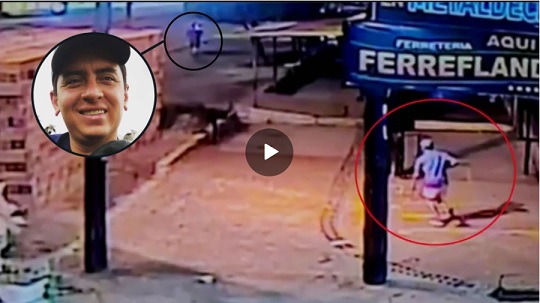 Por hurtarle el celular asesinan al periodista Marcos Felipe Zamudio en Flandes: video muestra el ataque