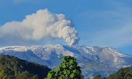 UNGRD presenta rutas de evacuación dispuestas ante posible erupción del volcán Nevado del Ruiz